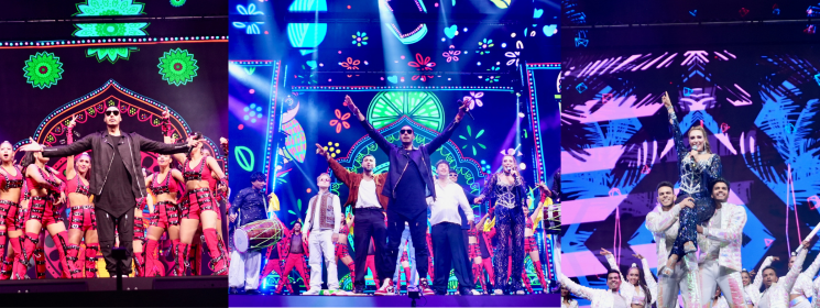 Highlights from Sukhbir & Iulia's power-packed performance at SOBHA Realty IIFA Rocks 2023