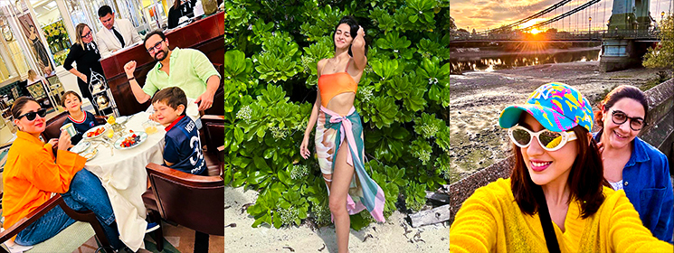 5 celebs on a vacation who’ll put you in the holiday spirit
